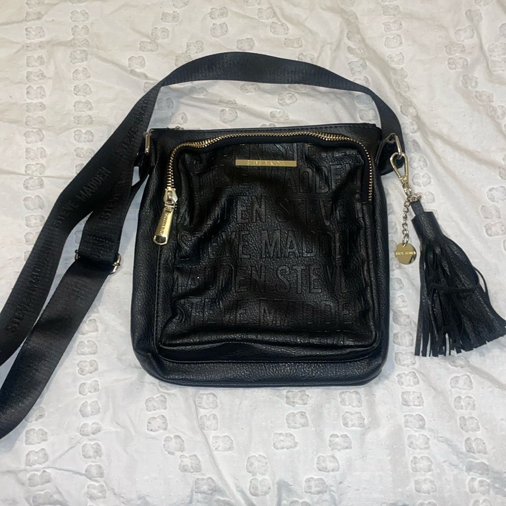 Steve Madden Black Crossbody